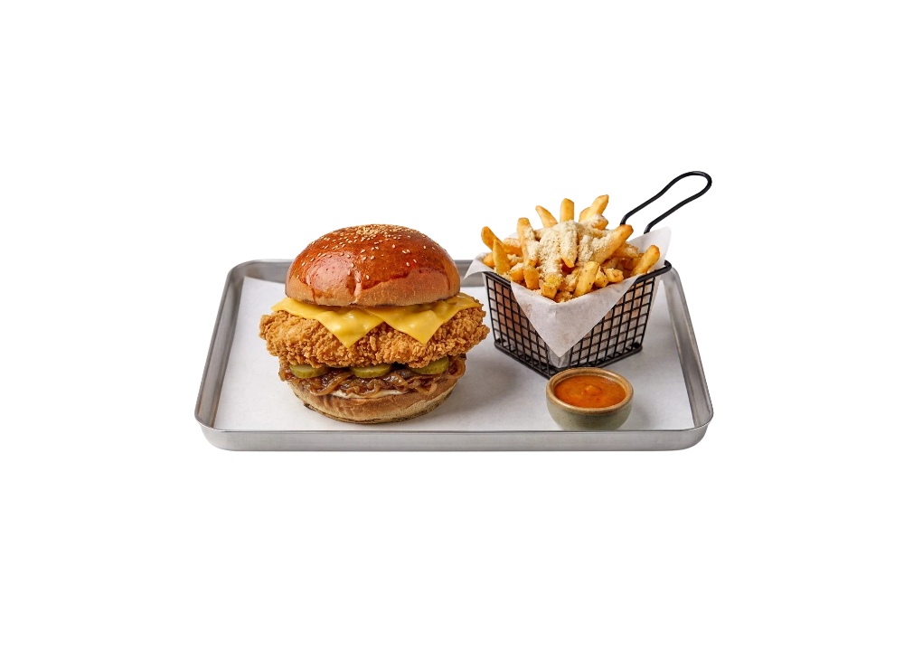Crunchy Chicken Burger