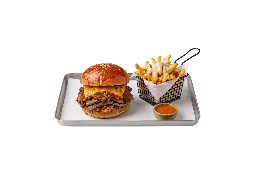 Chili Cheese Steak Burger (100 g)