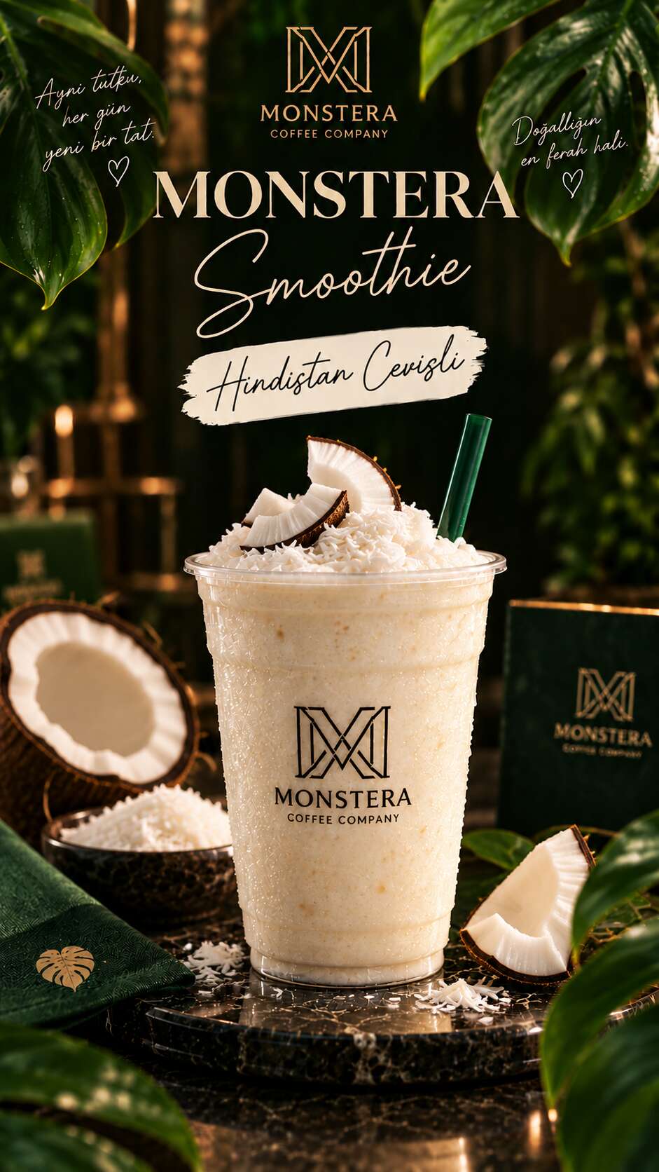 Coconut smoothie