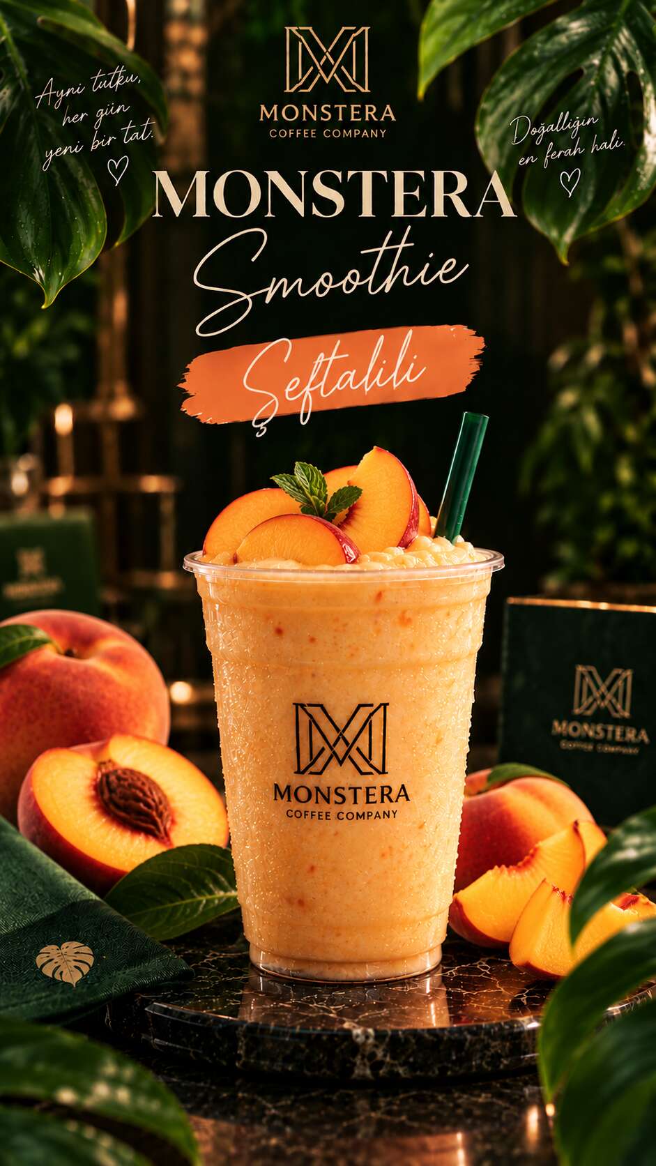 Peach smoothie