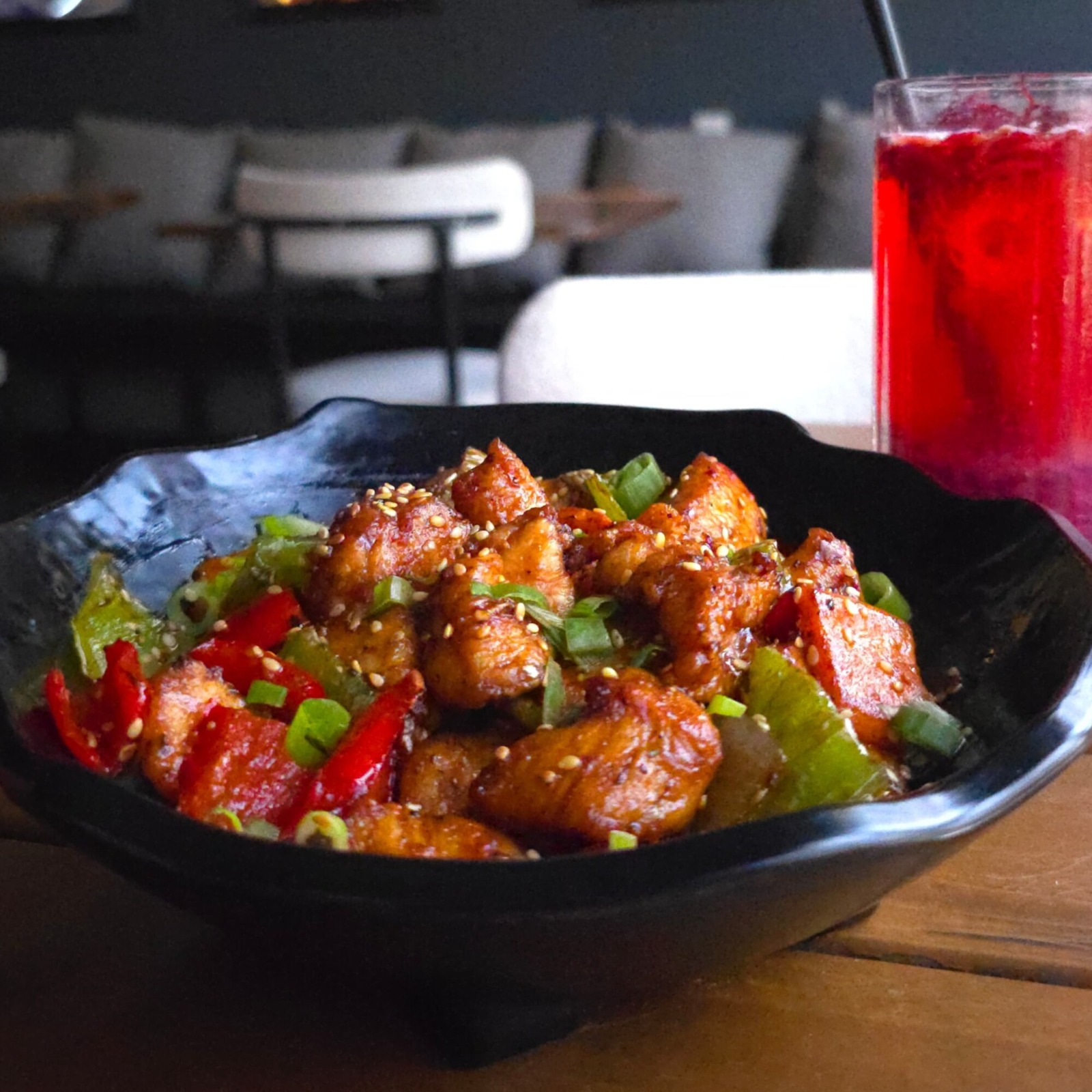 Kung Pao chicken (medium spicy)