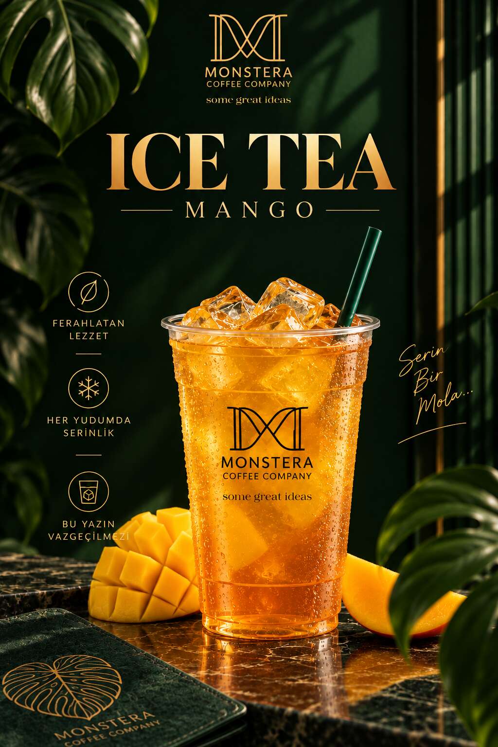 Mango iced tea
