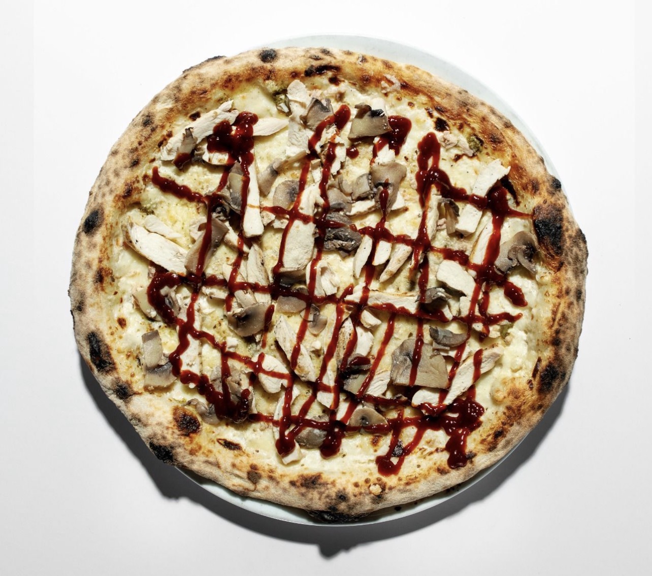 Small BBQ pizza