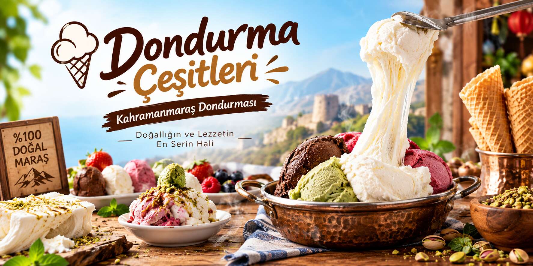 DONDURMA ÇEŞİTLERİ 