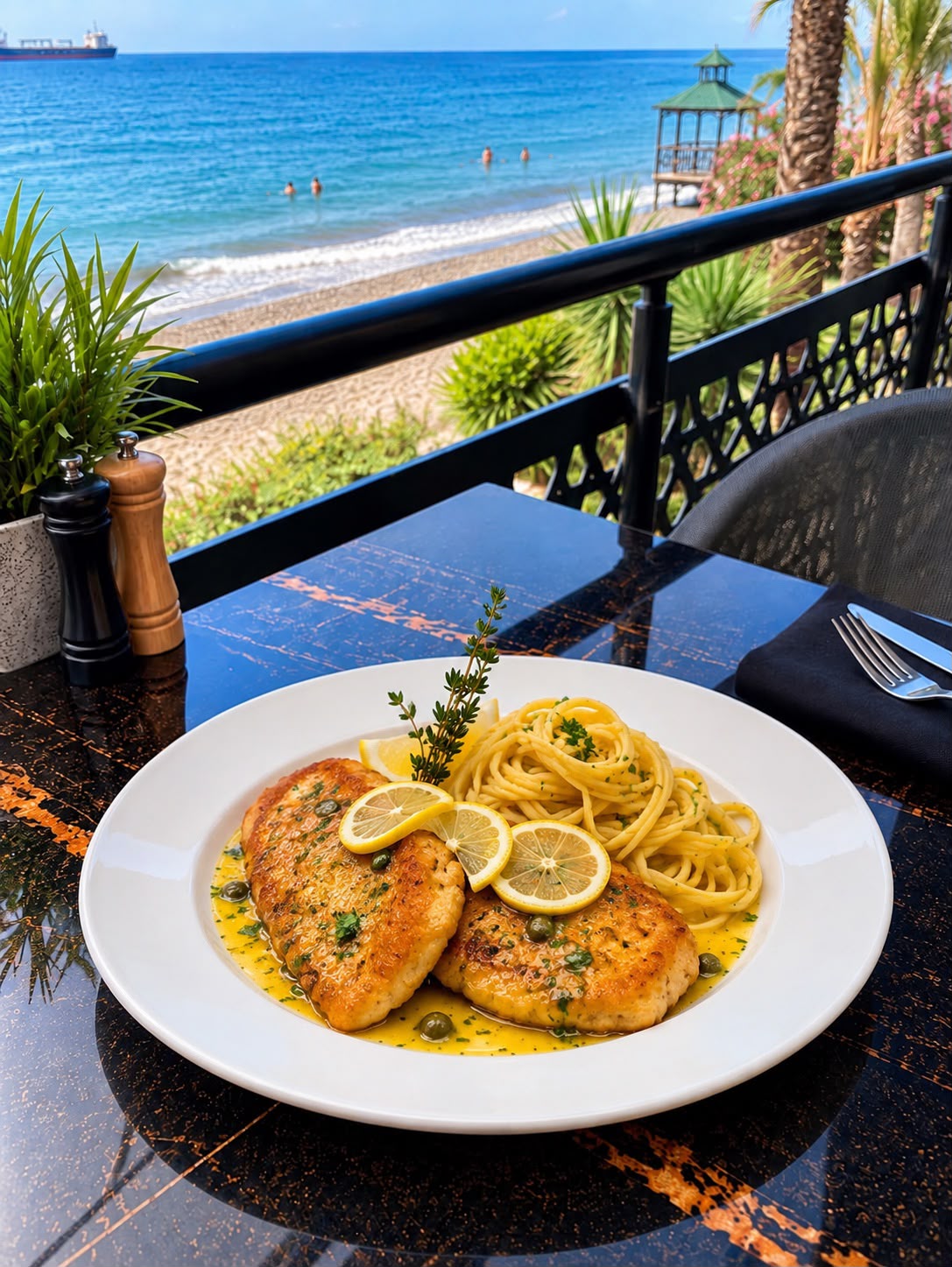 ÖZEL TATLI SOSLU TAVUK SPAGETTİ
