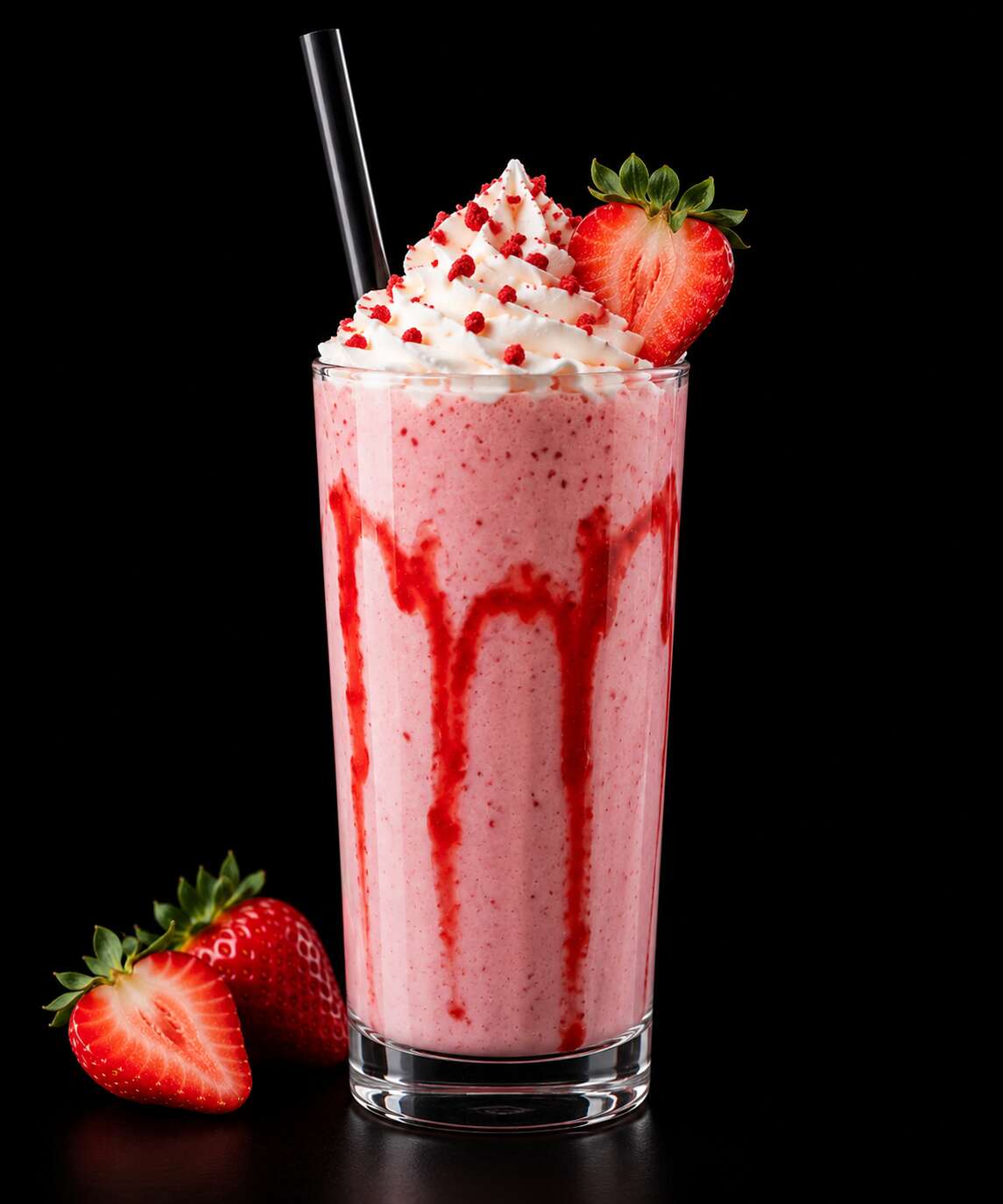 ÇİLEKLİ MİLKSHAKE
