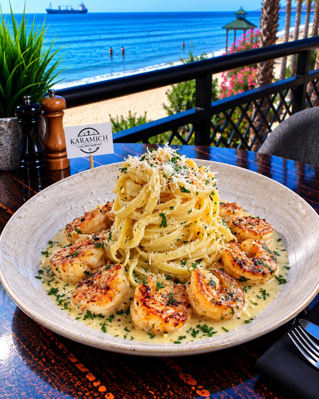 KARİDESLİ FETTUCCİNE