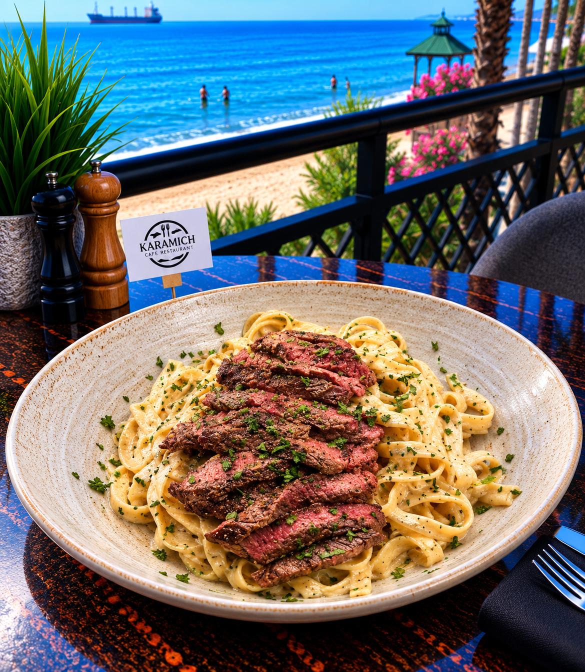 BEEF FETTUCCINE