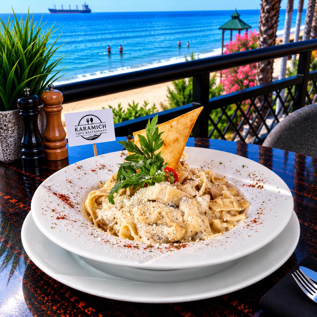 Tavuklu Fettuccine  Alfredo