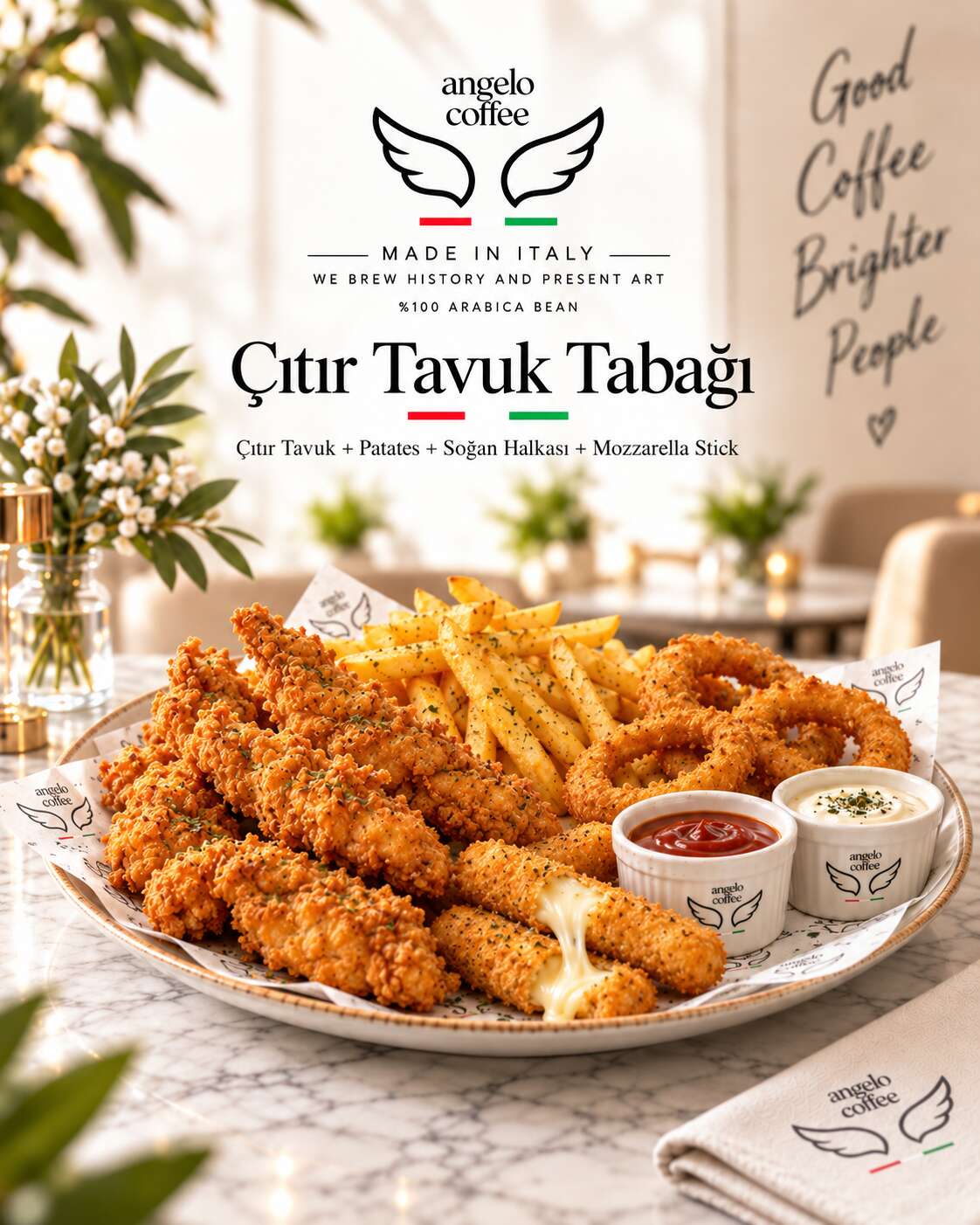 Çıtır Tavuk Tabağı