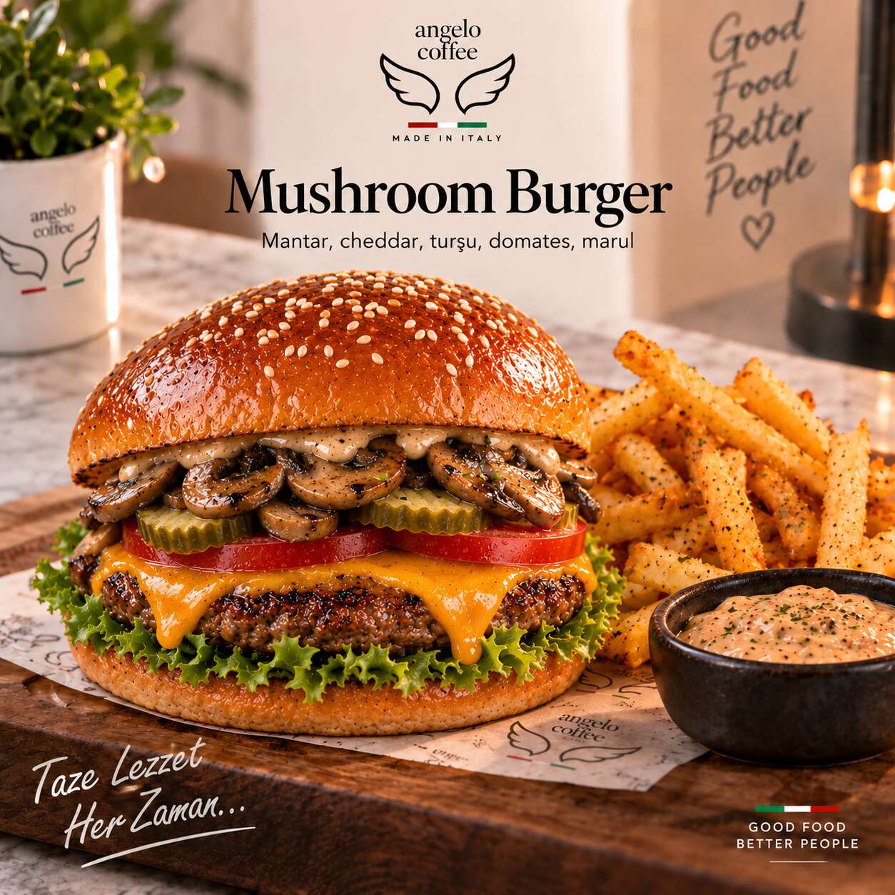 Mushroom Burger
