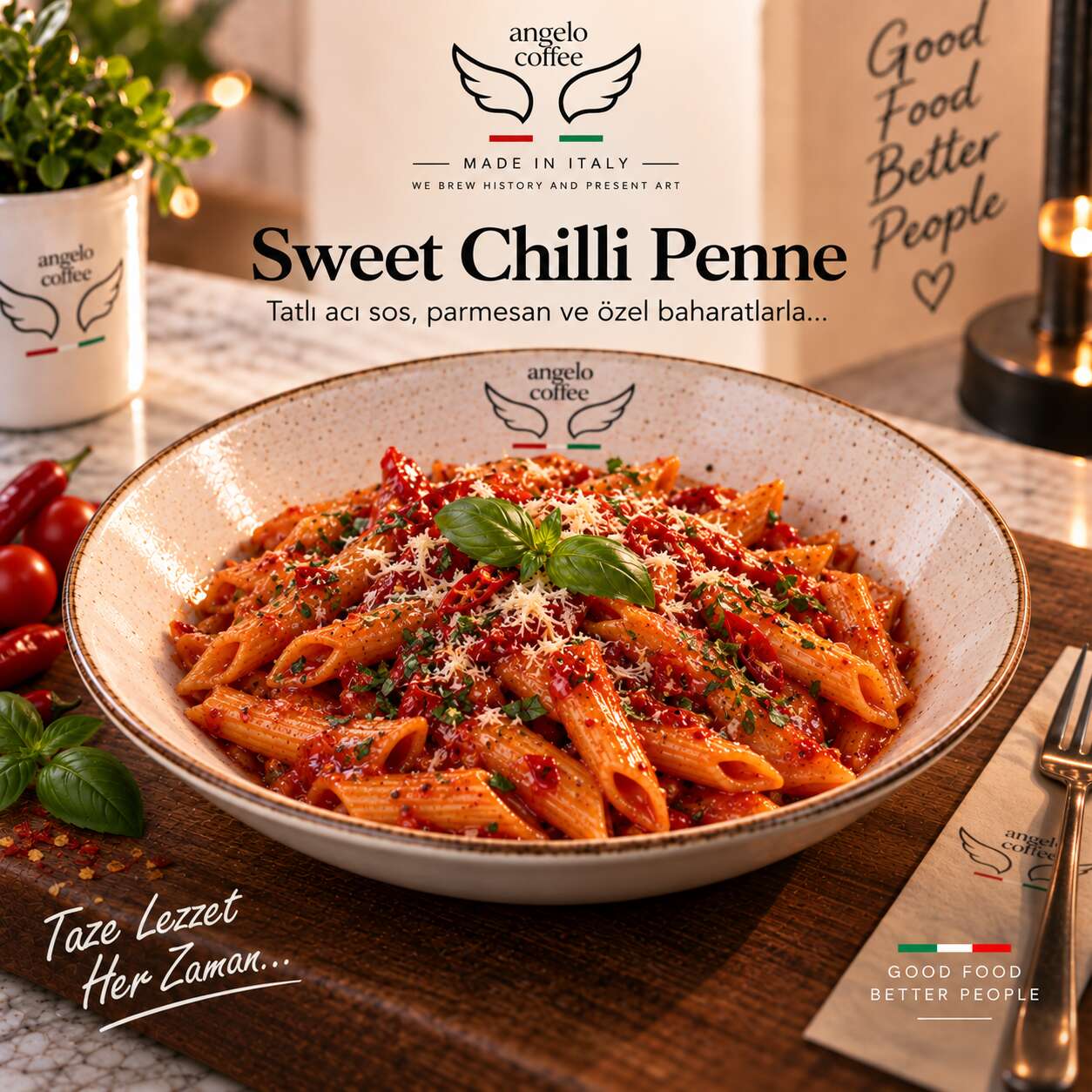 Sweet Chili Penne