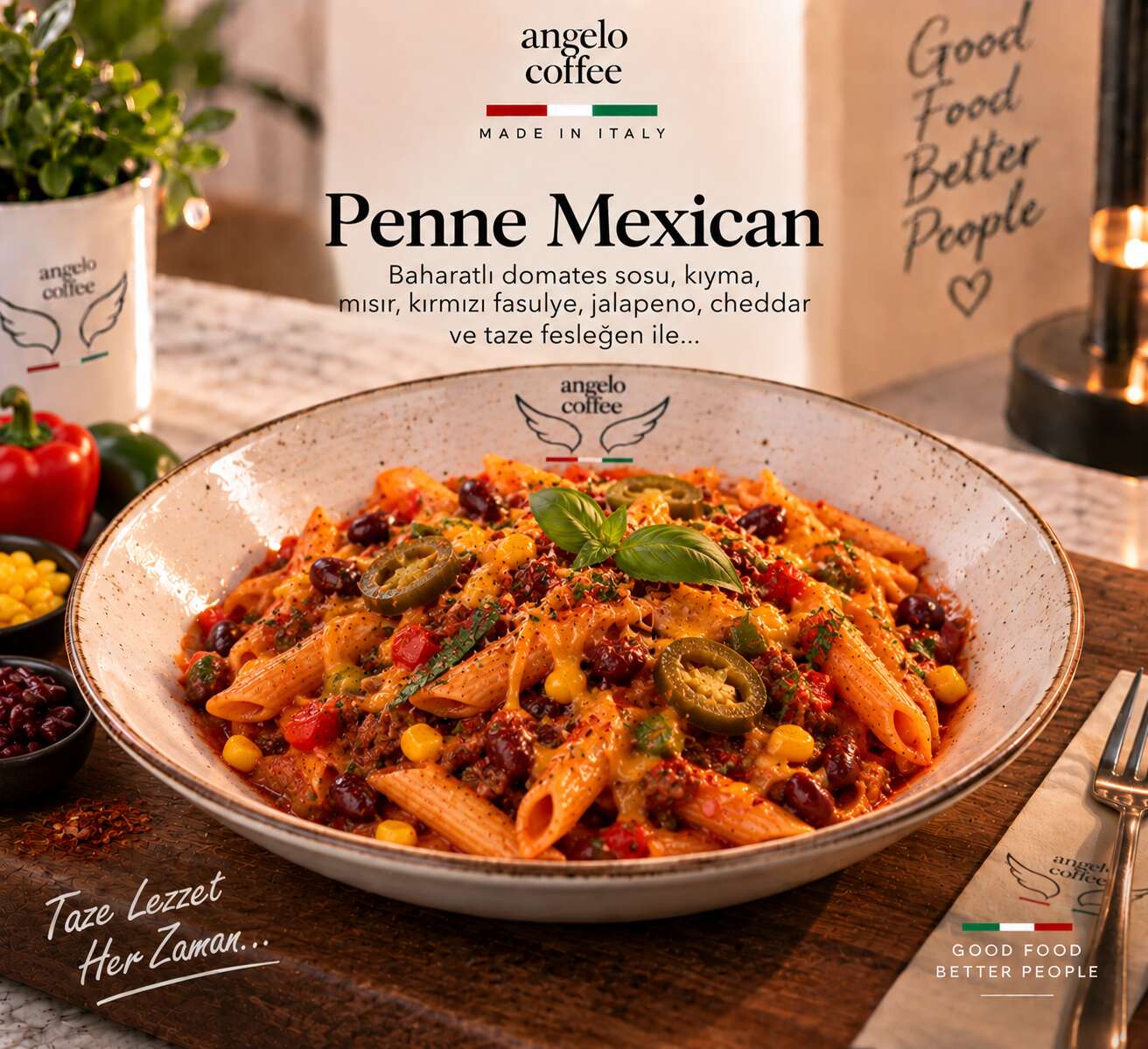 Penne Mexican