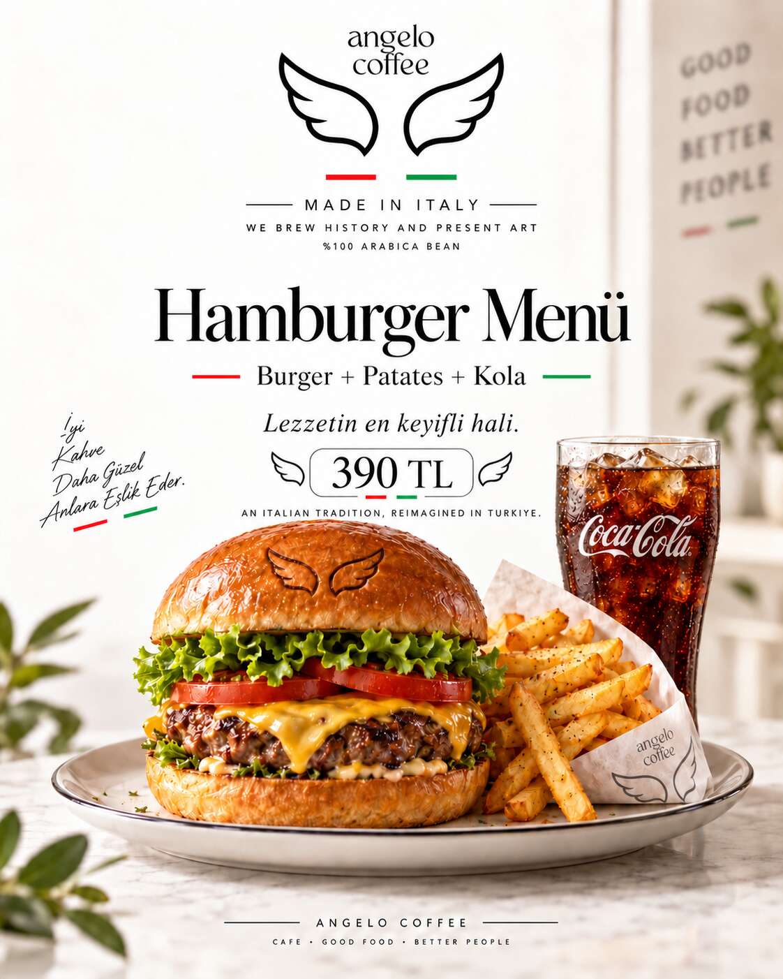 Hamburger Menü 