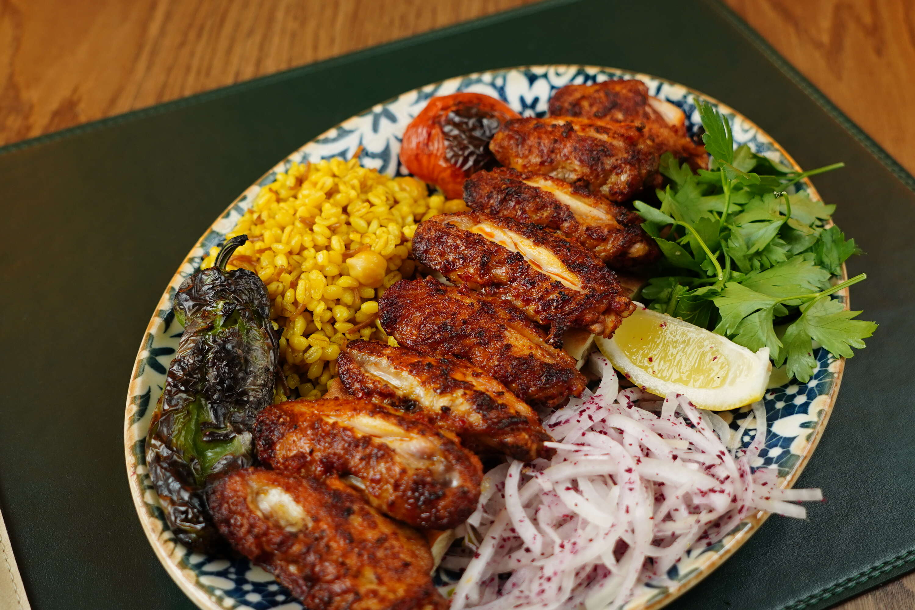 Chicken wing shish