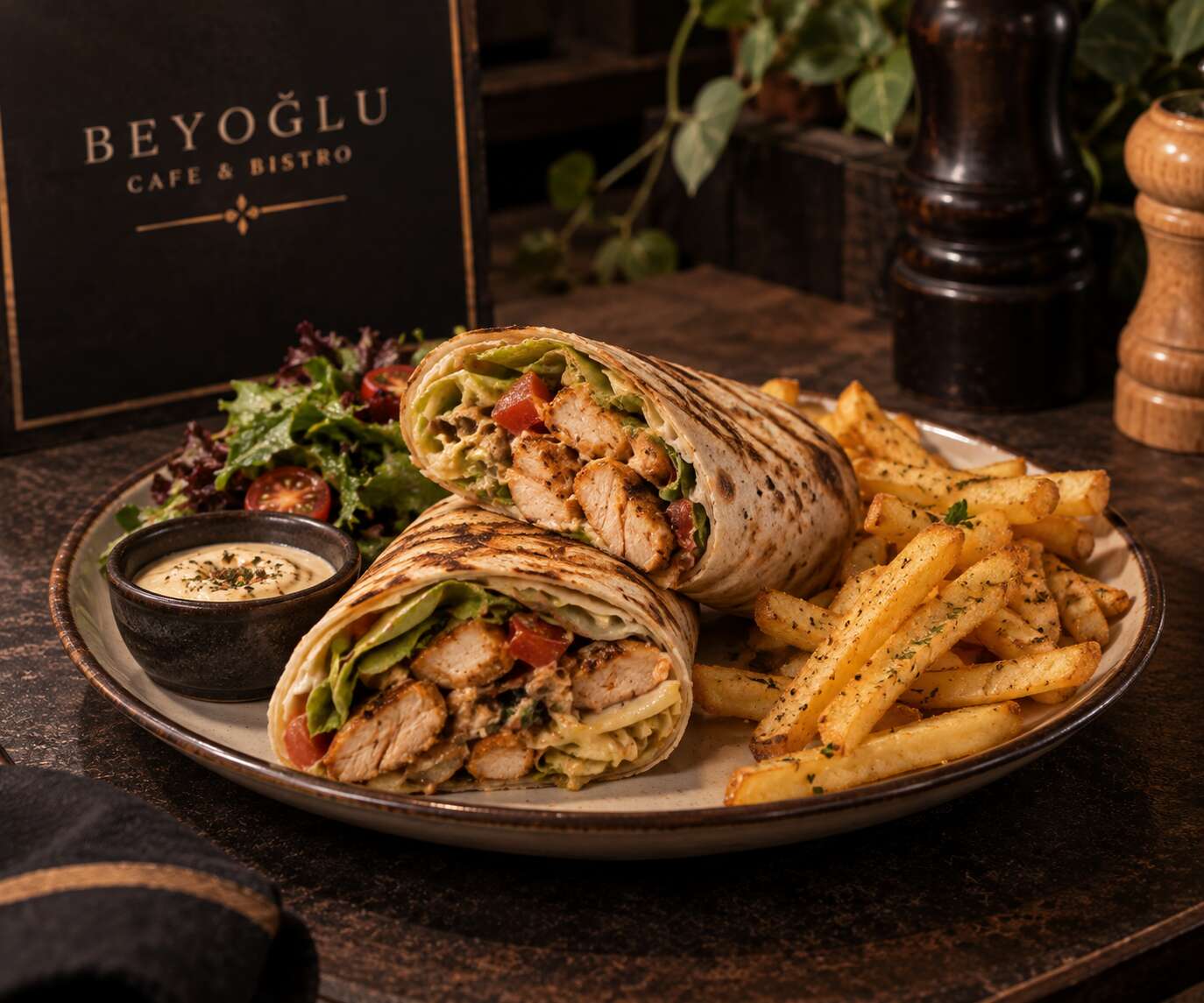 TAVUKLU WRAP
