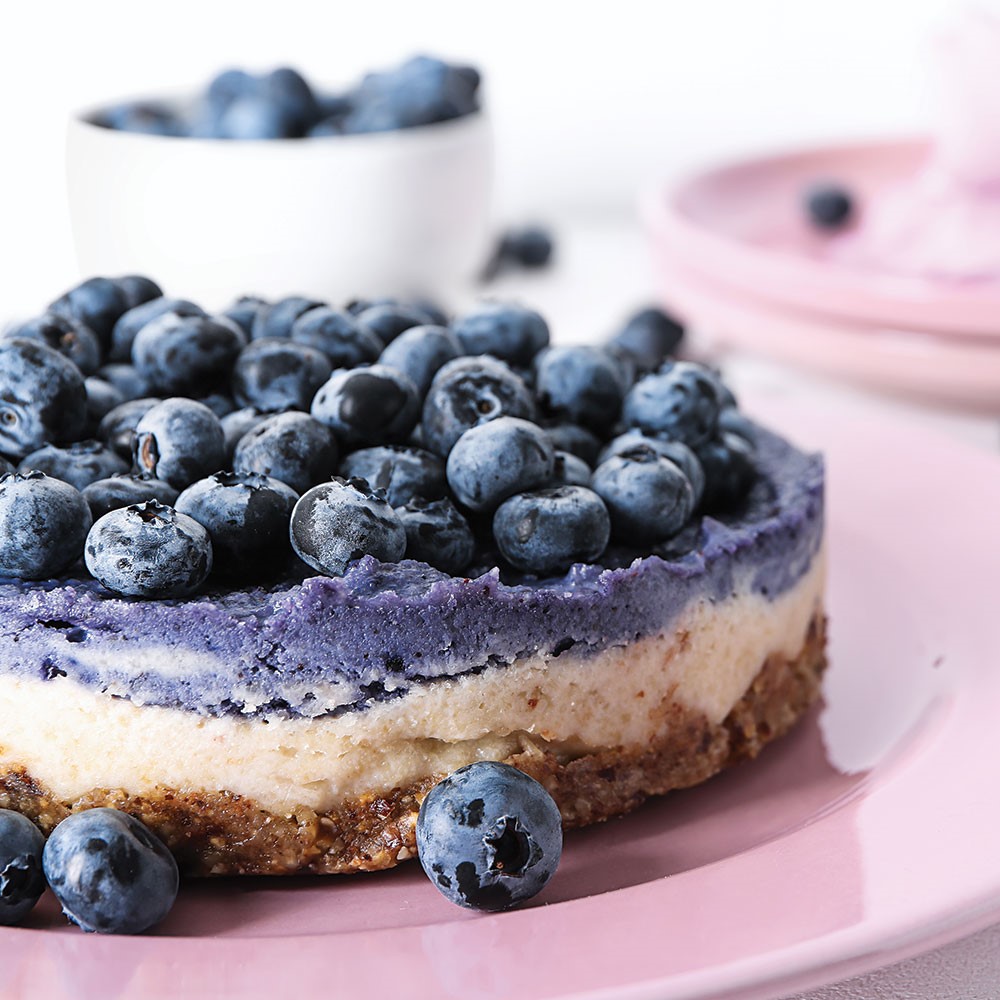 Blueberry cheesecake