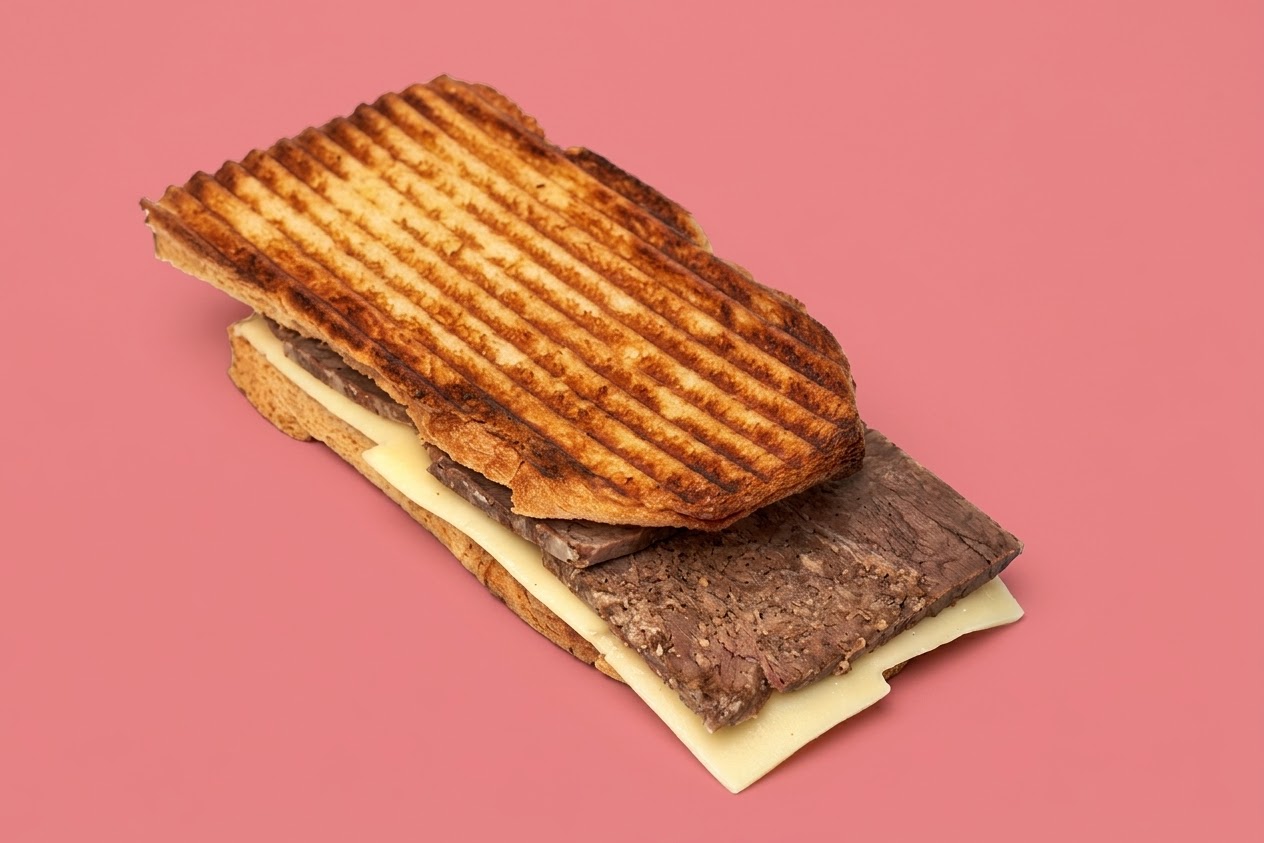 Kavurma Kaşarlı Tost