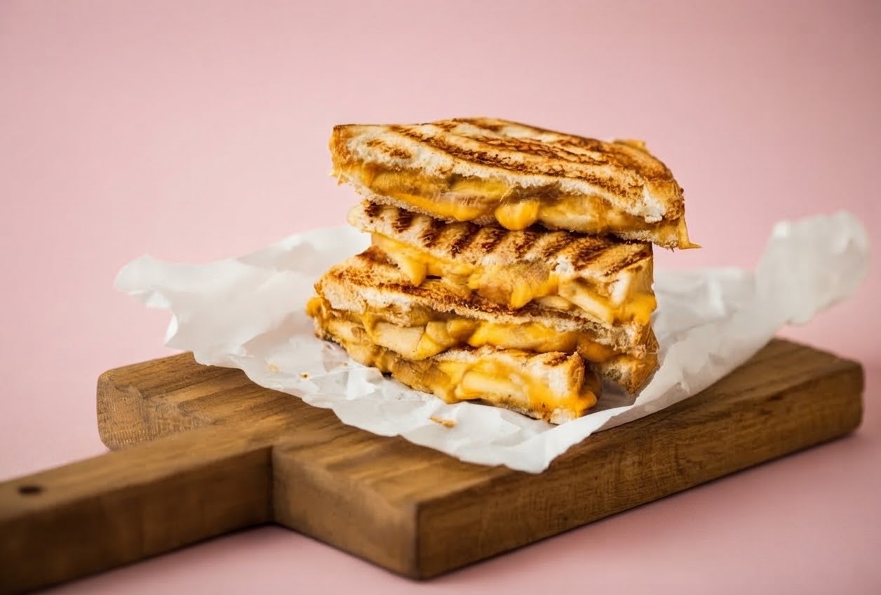 Patatesli Tost (Kaşar Peynirli)