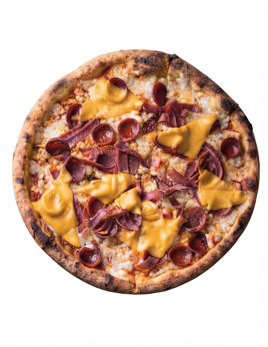Pizza cheddar