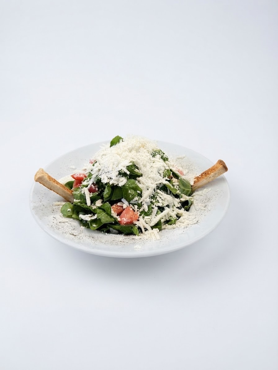 Arugula Parmigiano salad