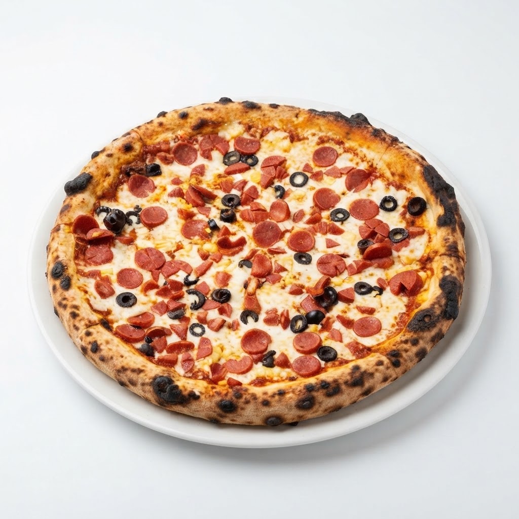 Small sausage pizza