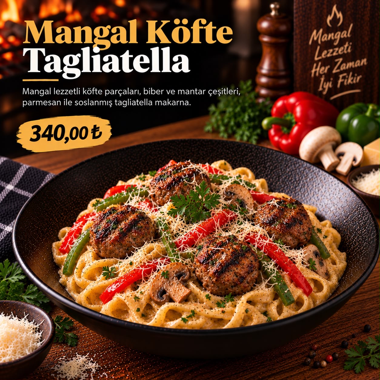 Mangal Köfte Tagliatella