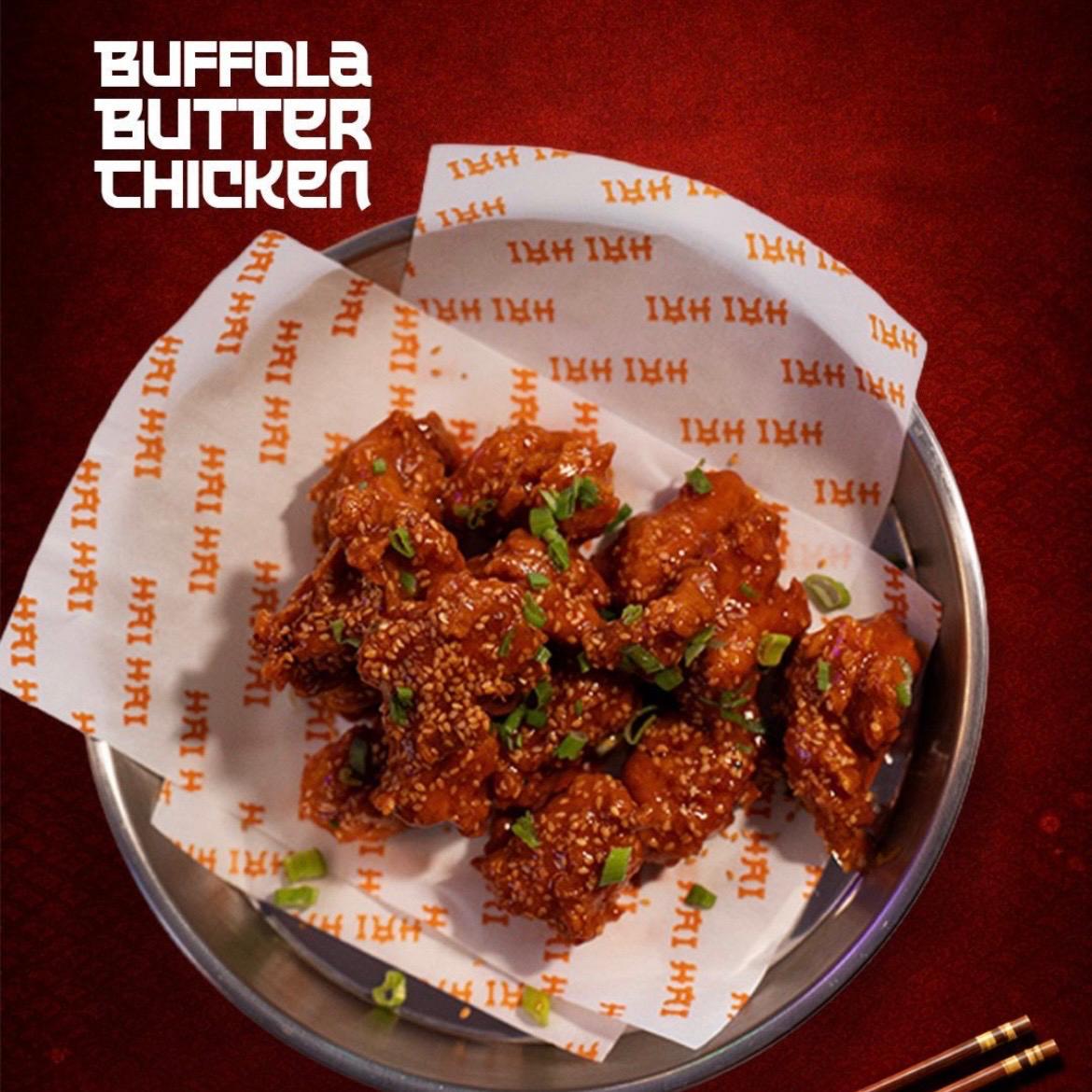 Buffalo butter chicken (medium spicy)