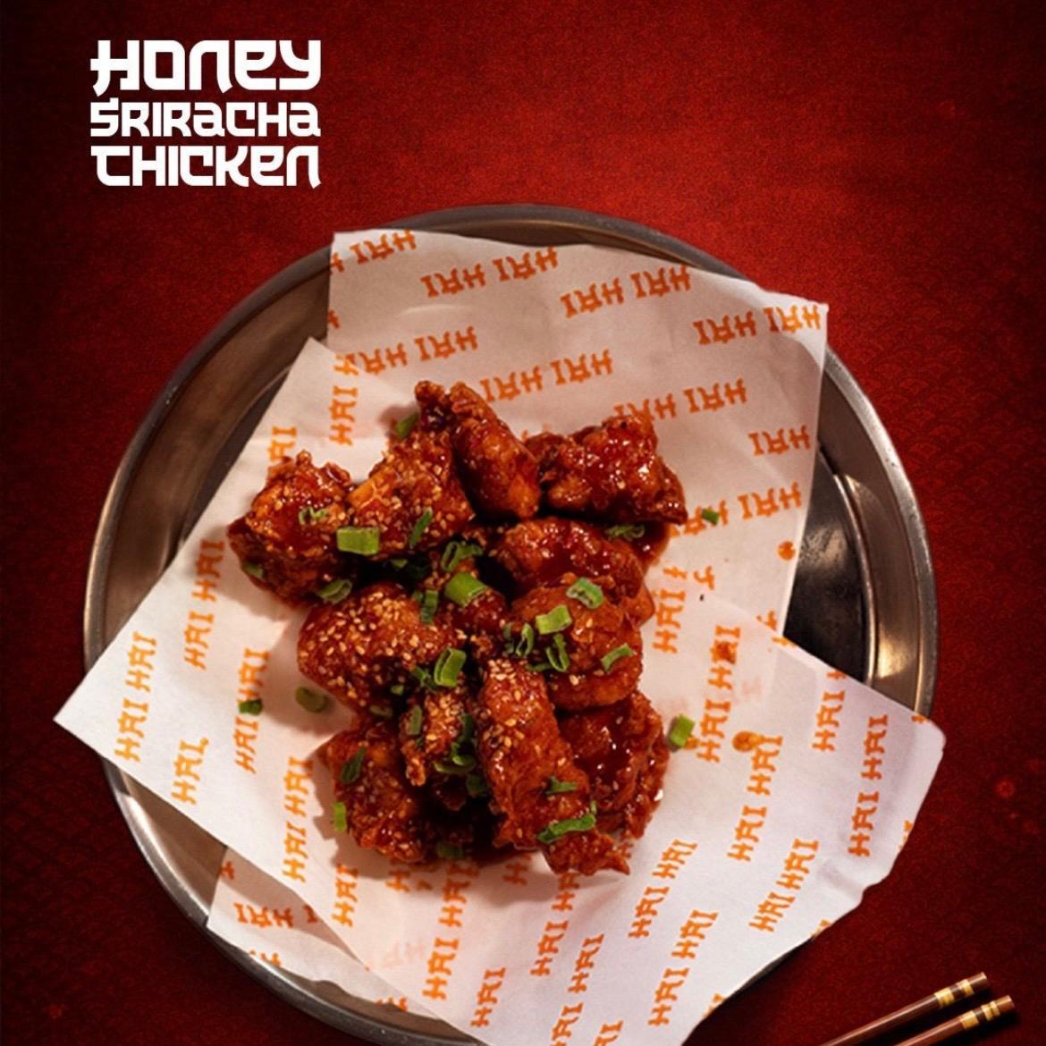 Honey Sriracha Chicken