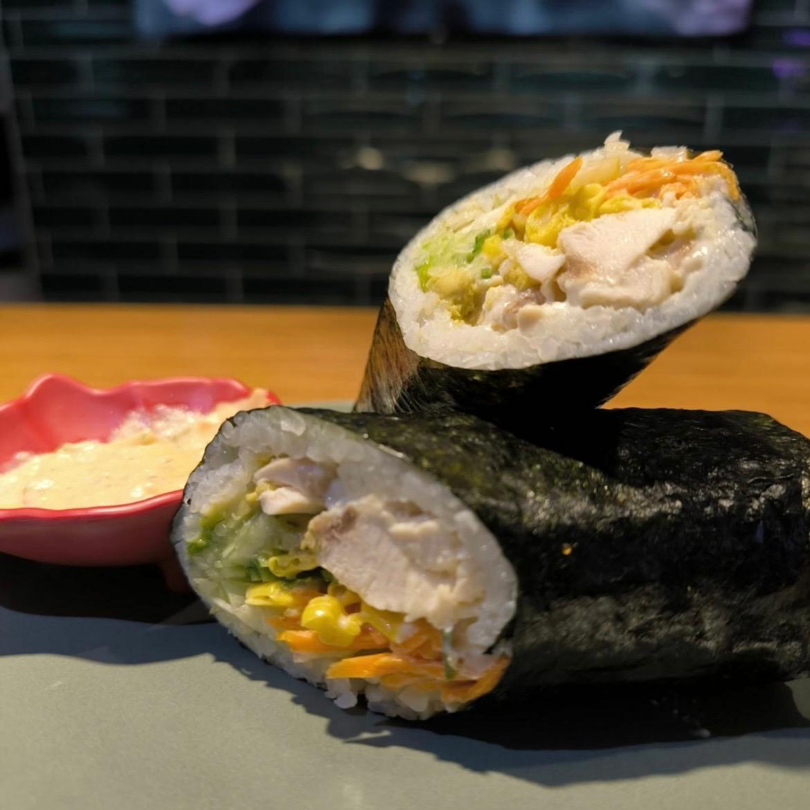 Chicken Sushi Burrito