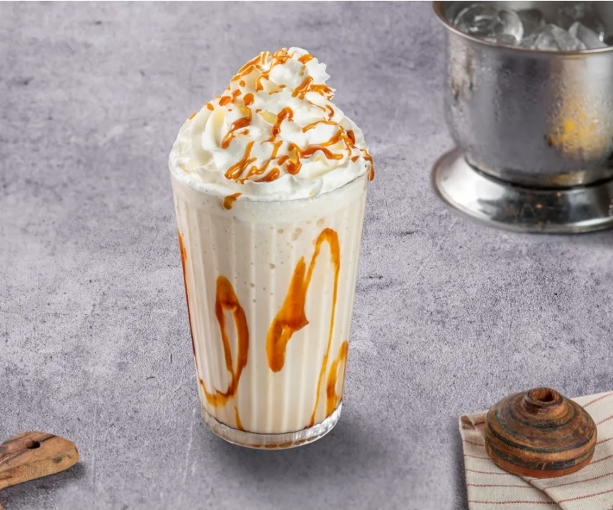 Caramel milkshake