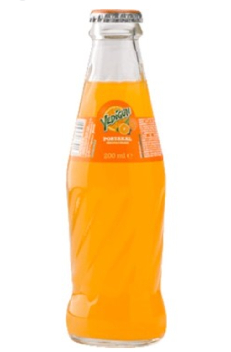 Yedigün glass bottle