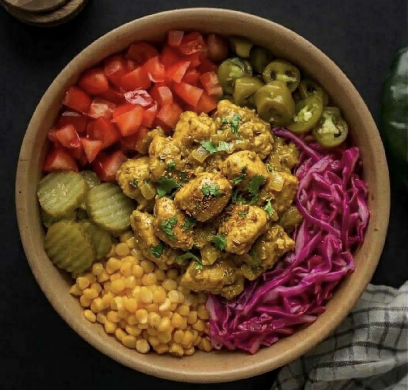 Bucket Chicken Rice Pilaf with Curry Sauce