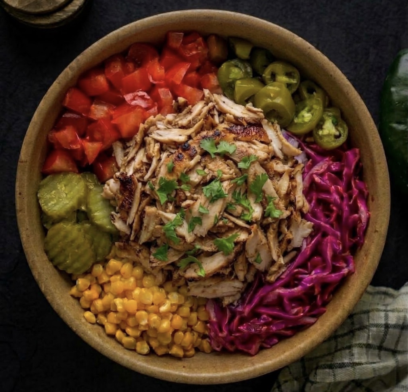 Bucket Rice Pilaf Topped with Döner