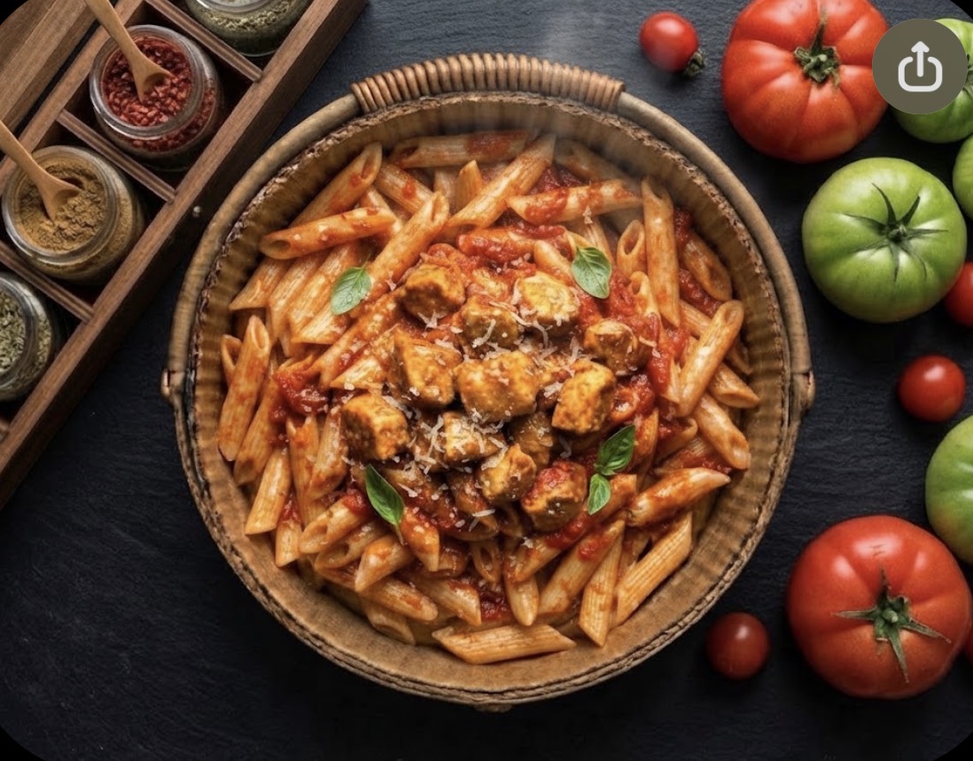 Bucket Chicken Pasta with Neapolitan Sauce