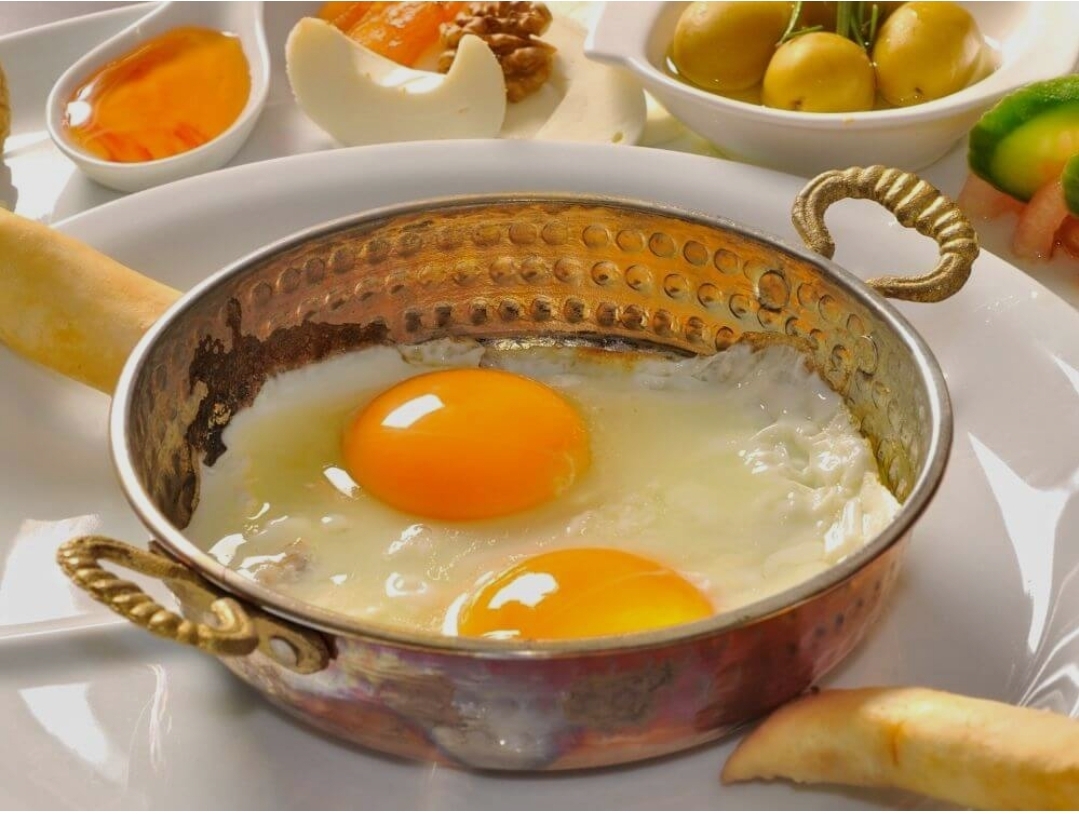 Fried eggs