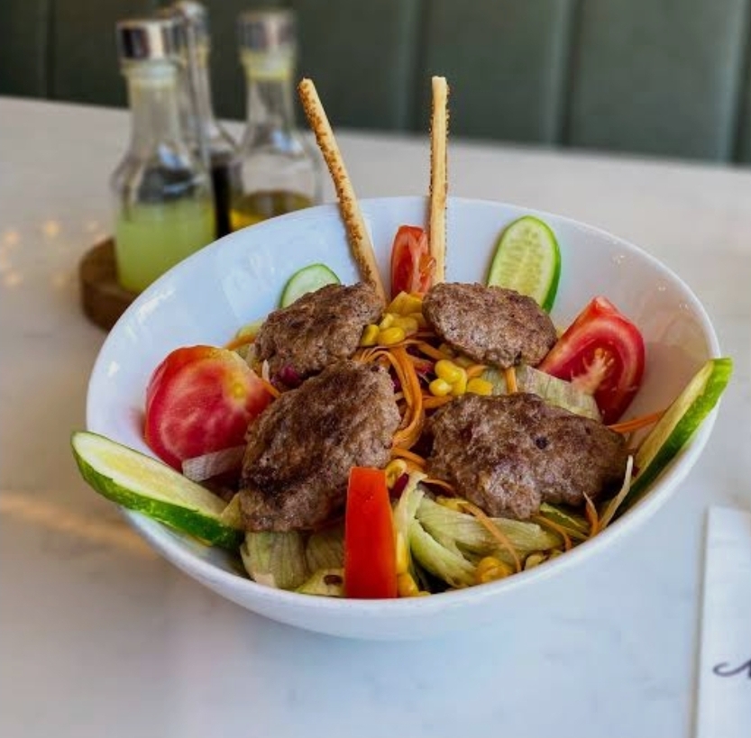 Meatball salad
