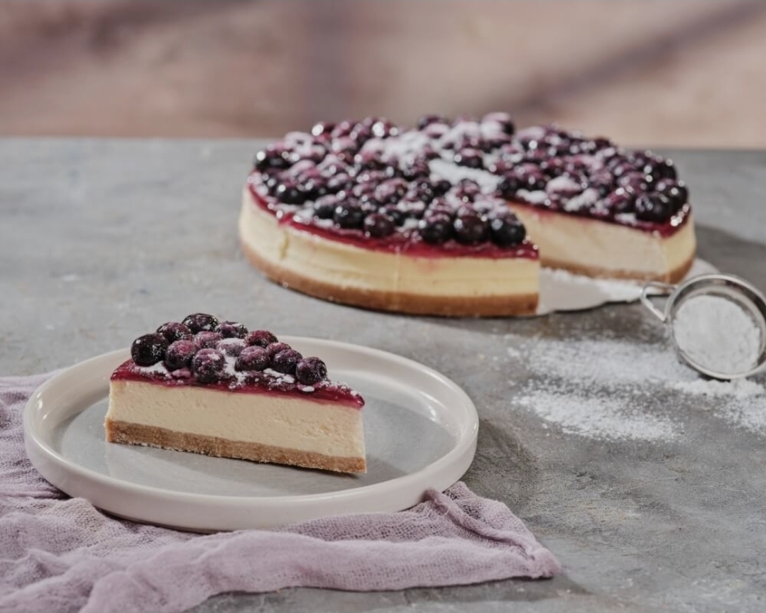 Blueberry cheesecake