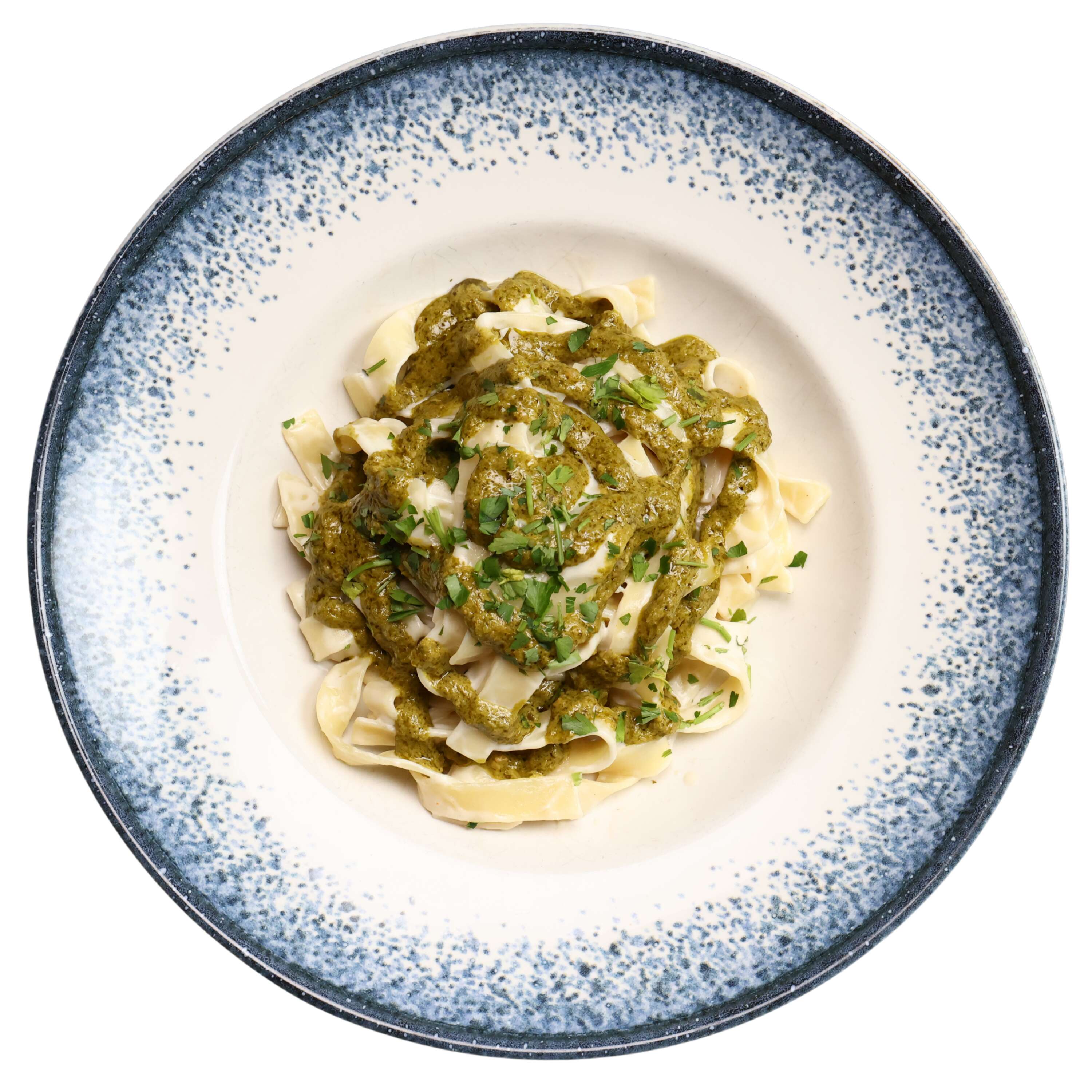 Fettuccine pesto