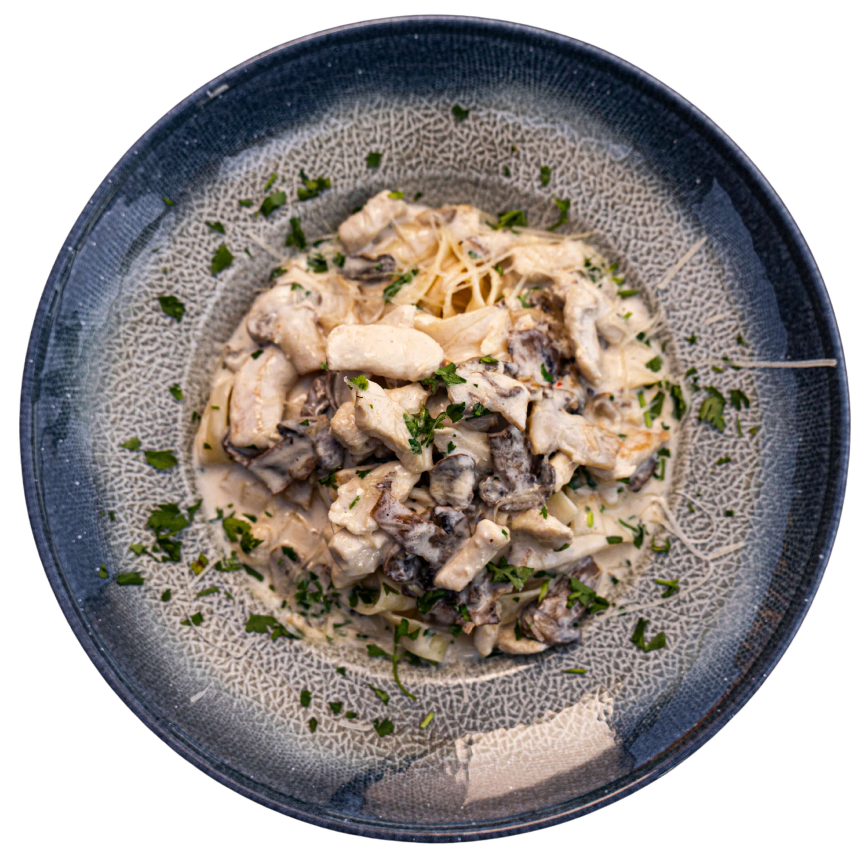 Fettuccine Mushroom Chicken
