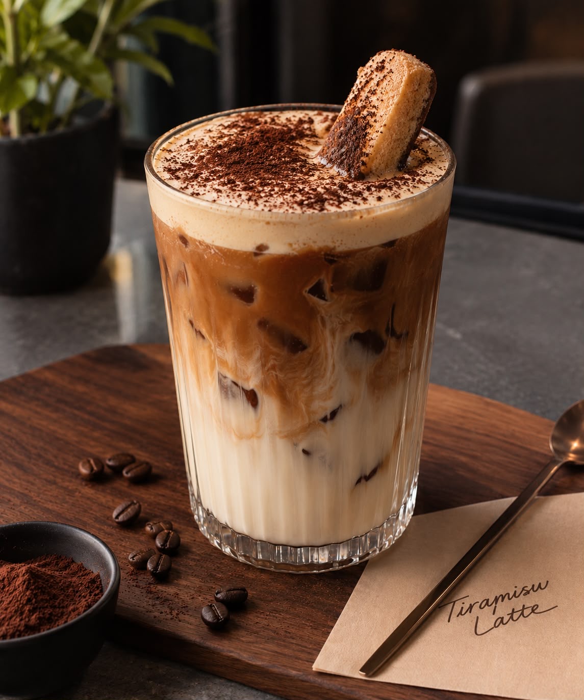 Iced Tramisu Latte