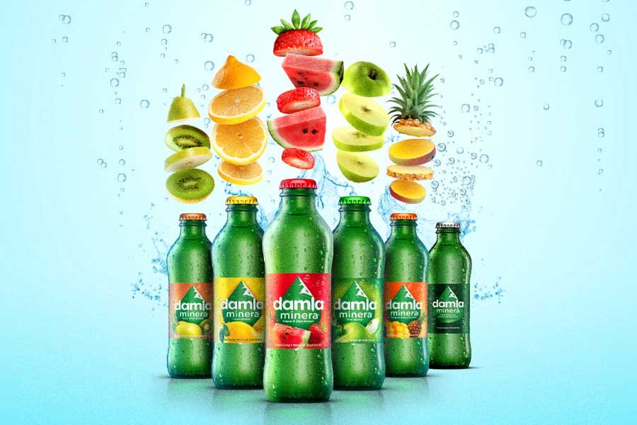 Fruit-flavored soda