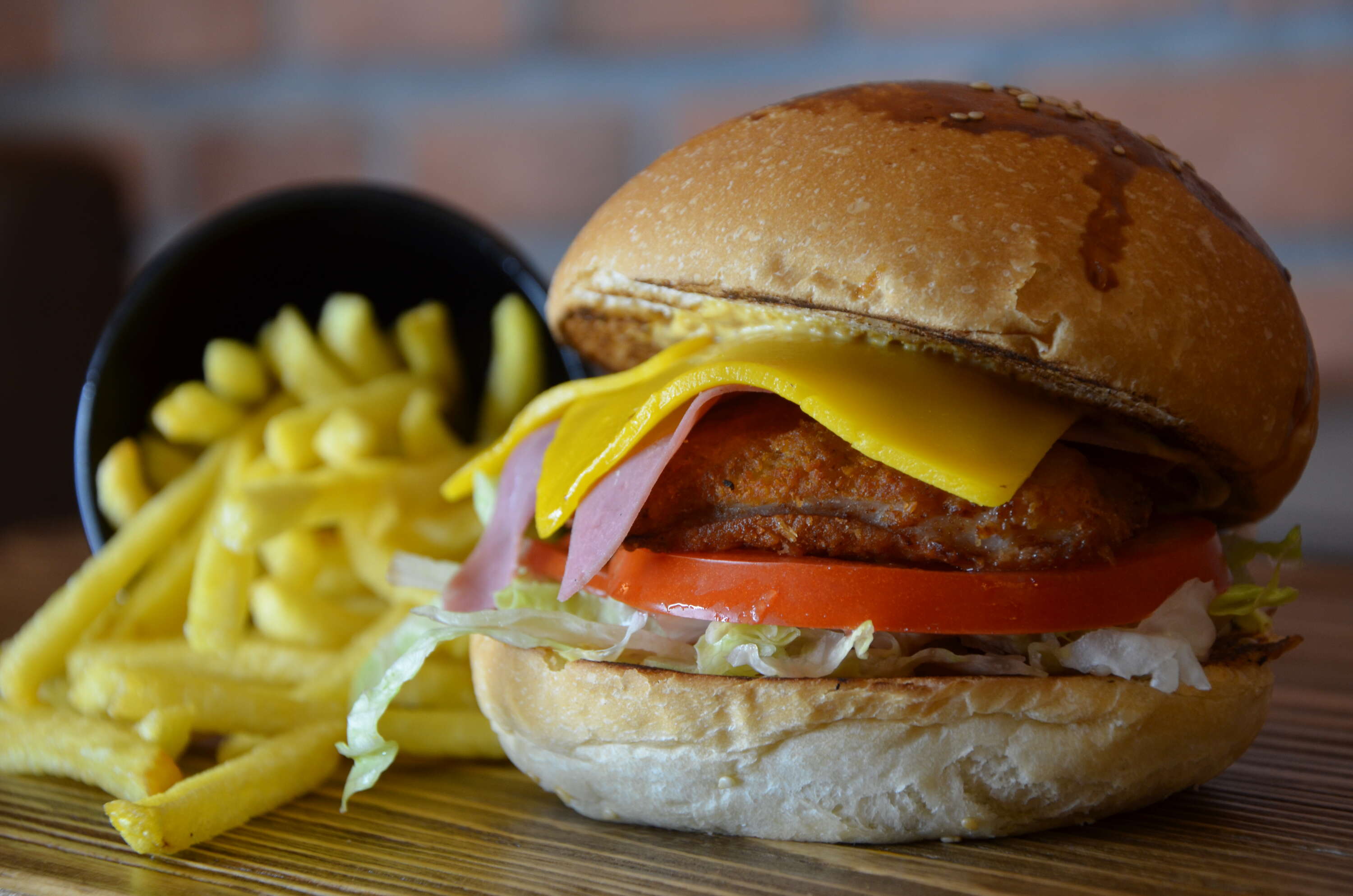 Jumbo Chicken Burger