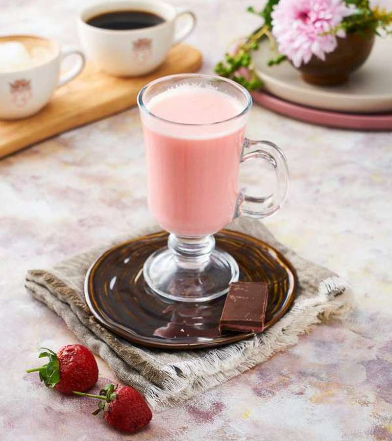 Strawberry Hot Chocolate