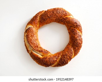 Buttered simit