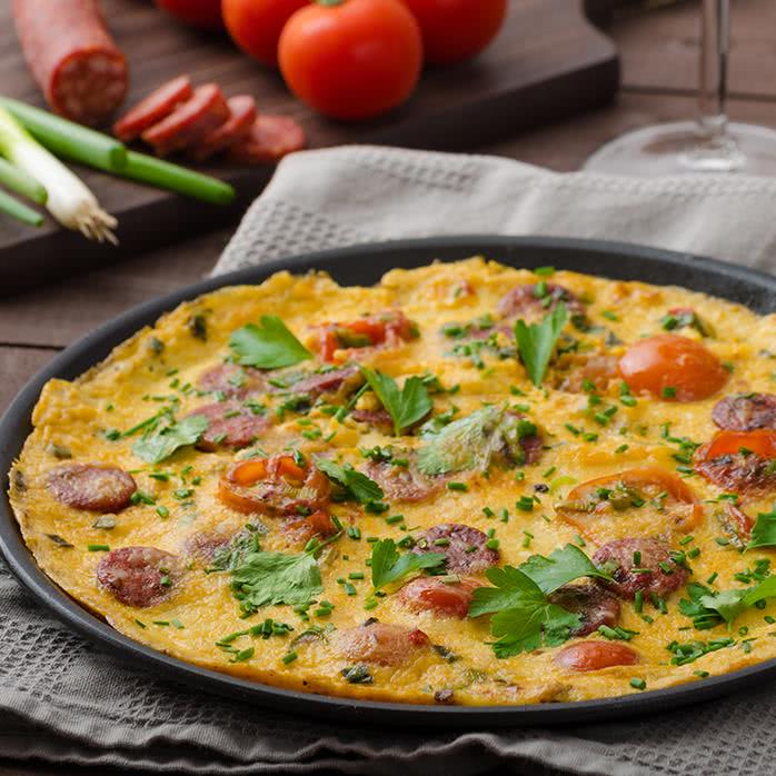 Sucuk Omelette