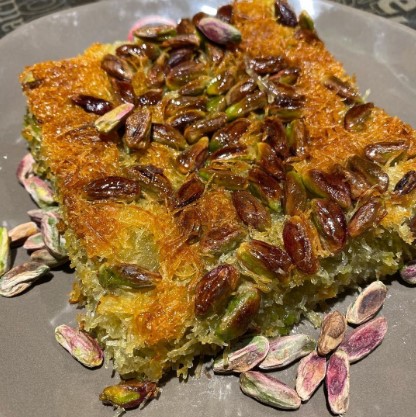 Fıstıklı Düz Kadayıf