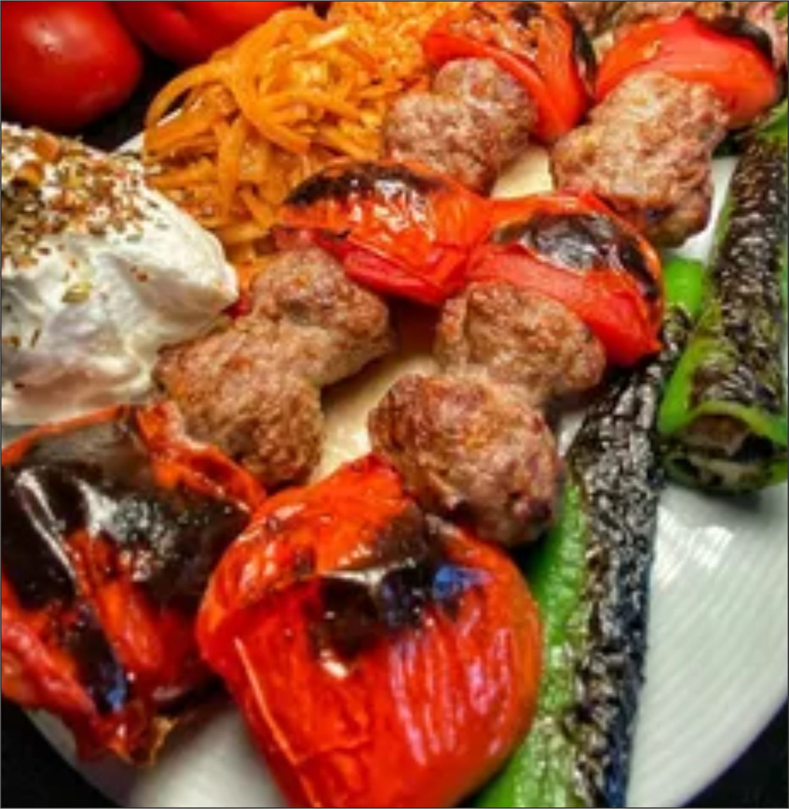 Domatesli Kebap