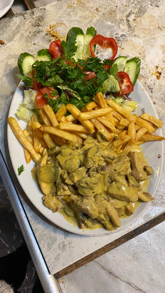 Mantarlı Köri Soslu Tavuk 230 gr