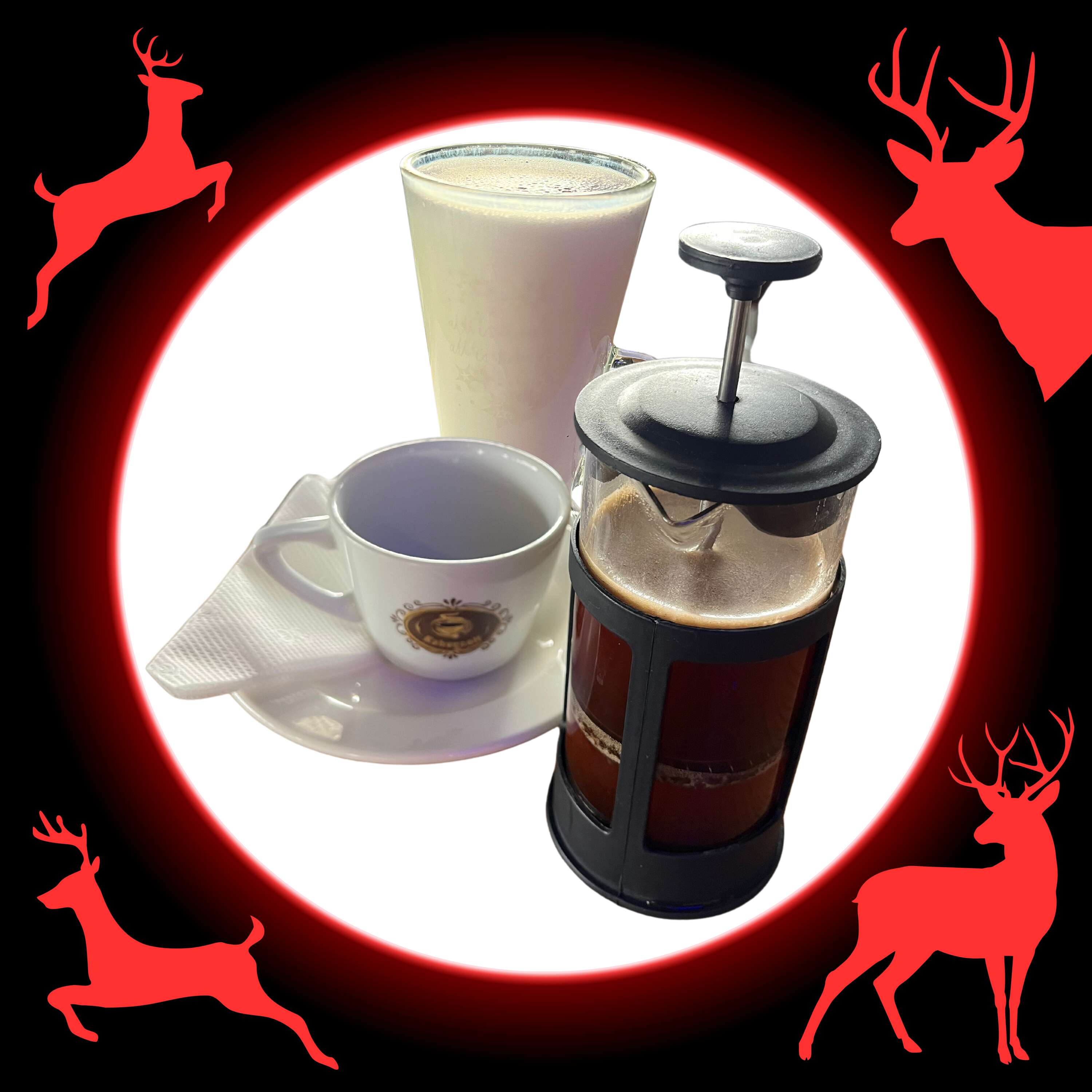 Milk filter coffee